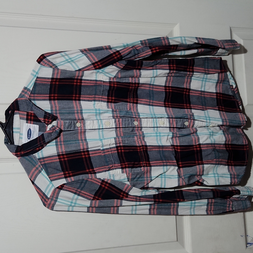 Flannel button down